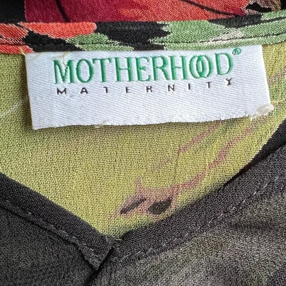 Vintage 90s Y2K Silk Poncho Top Sheer Butterfly Print Whimsical Blouse Tunic 00s - Picture 5 of 6